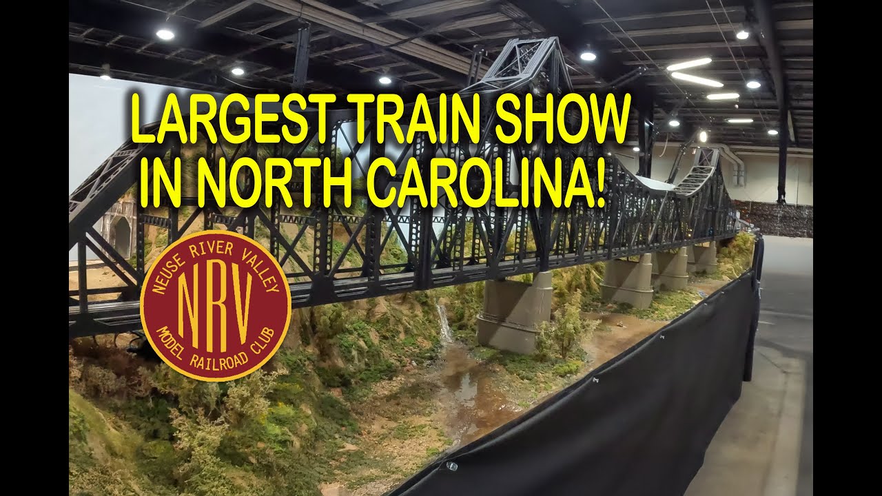 Inside the 2025 Neuse River Valley Model Railroad Show! Setup Time-Lapse, Layout Tours & My Haul
