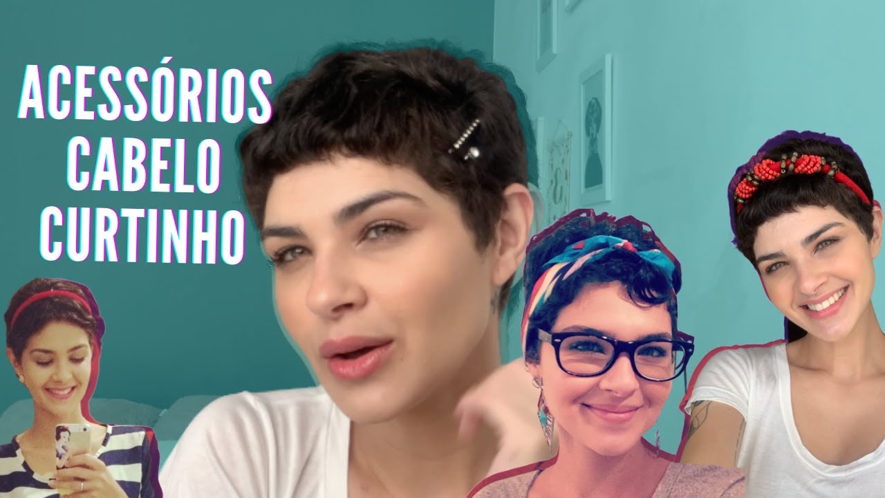 ACESSÓRIOS PARA O CABELO PIXIE/CURTINHO/JOÃOZINHO