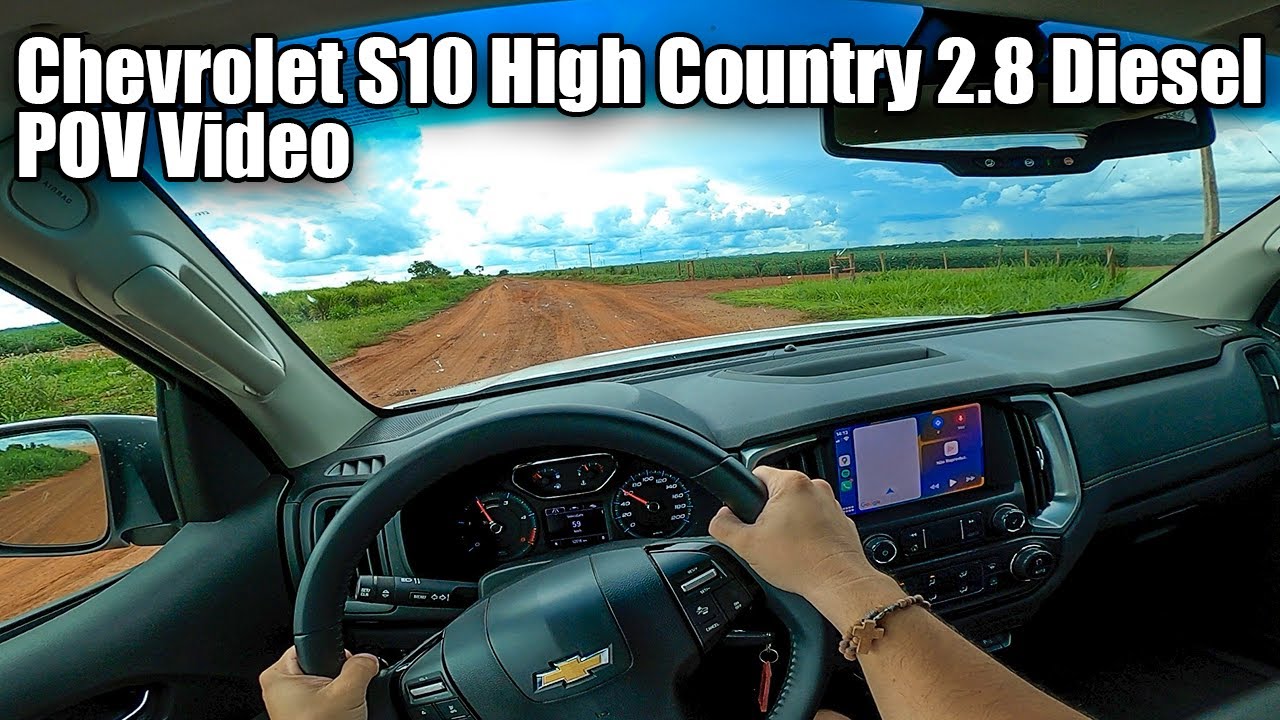 Chevrolet S10 High Country 2.8 Turbo Diesel - Brazil - POV Video