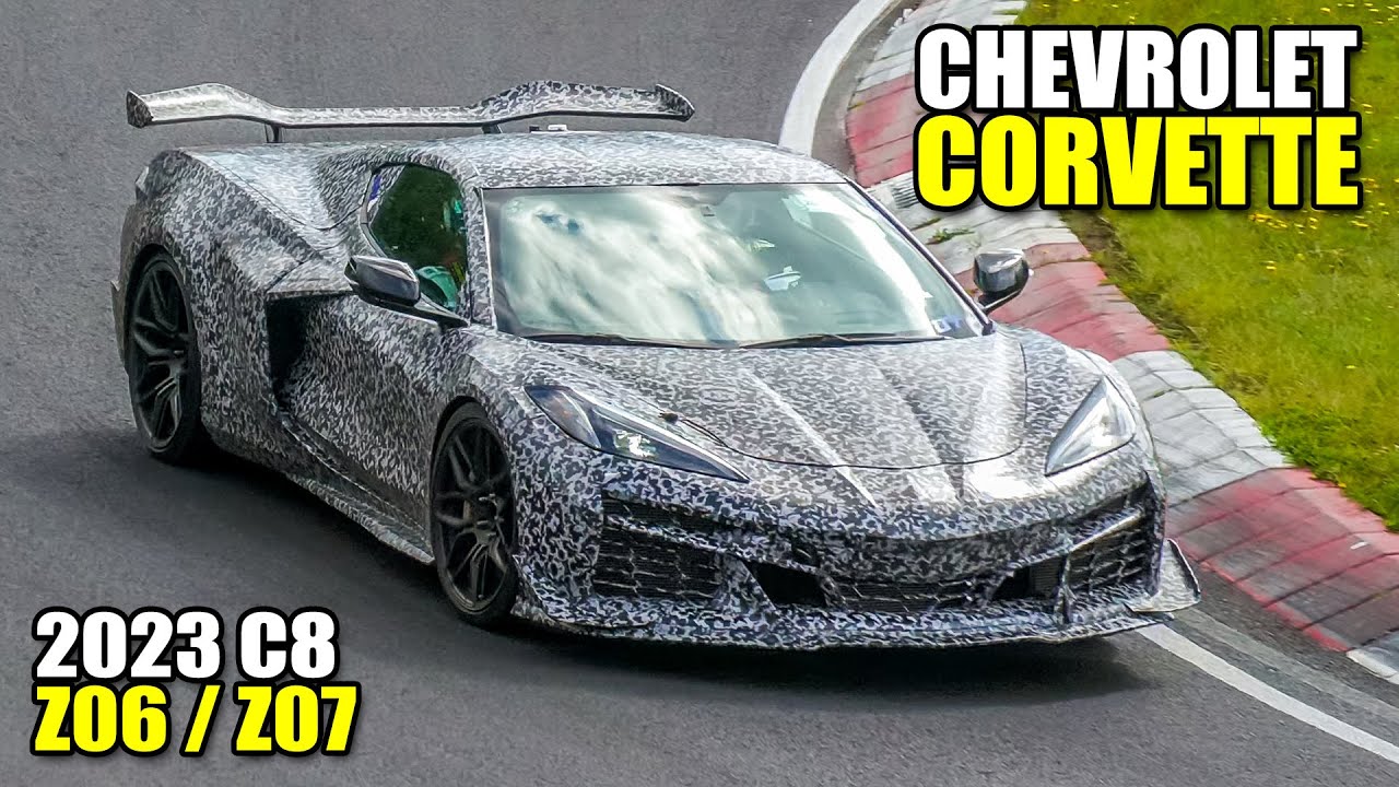 CHEVROLET CORVETTE C8 Z06 CONTINUES TESTING AT THE NÜRBURGRING!