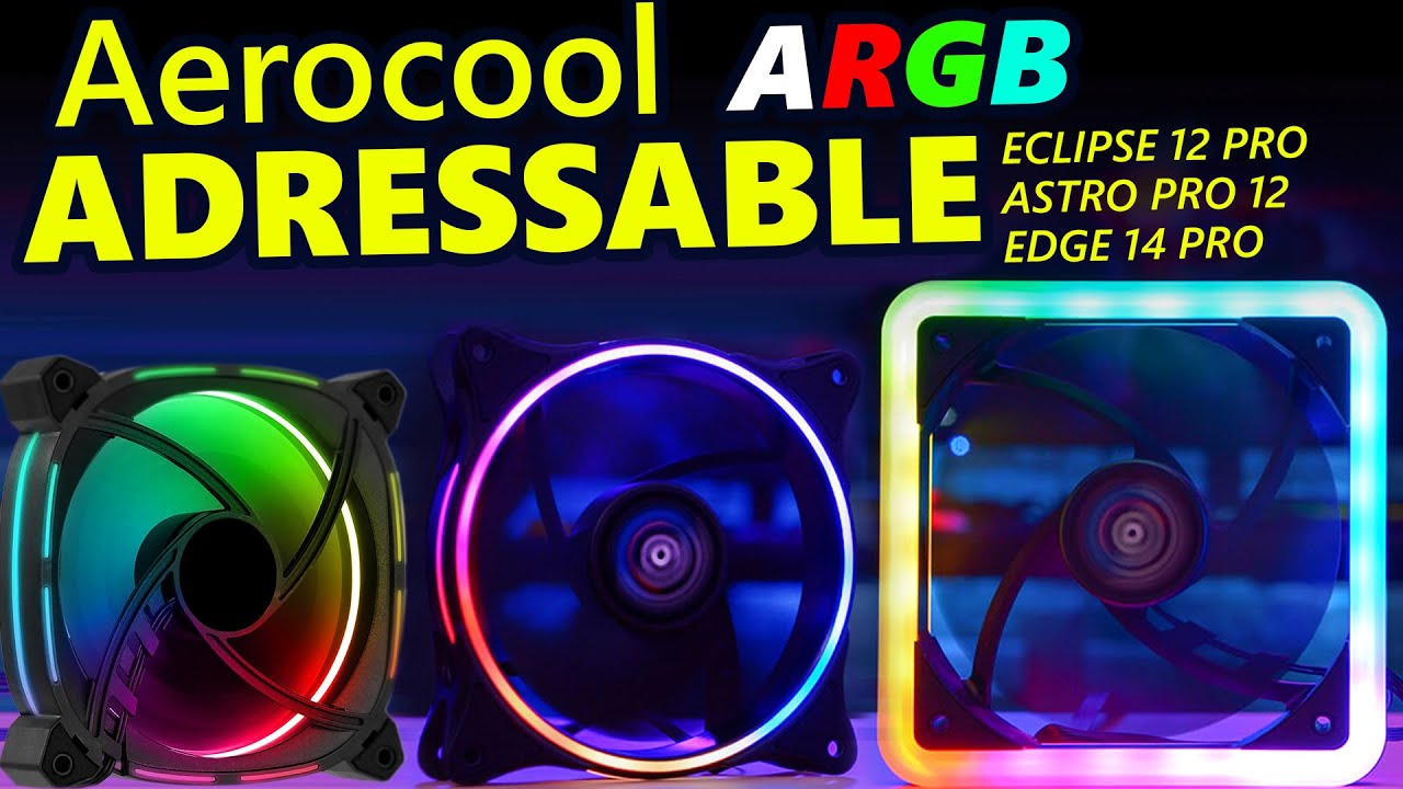 Aerocool Adressable RGB FAN Kitleri Detaylı İncelemede !
