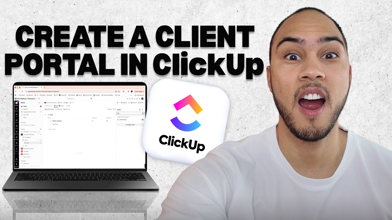 How to Create a Client Portal in ClickUp
