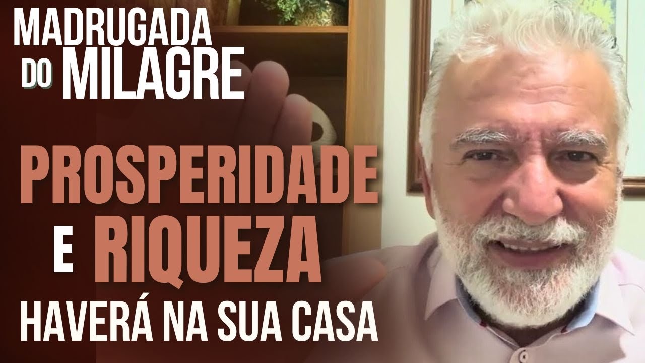 MADRUGADA DO MILAGRE COM O PROFETA. 