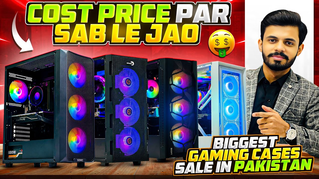 Best Gaming Cases 2025 | Gaming Case Price in Pakistan | Budget Gaming PC Case Sale!🤩🎉