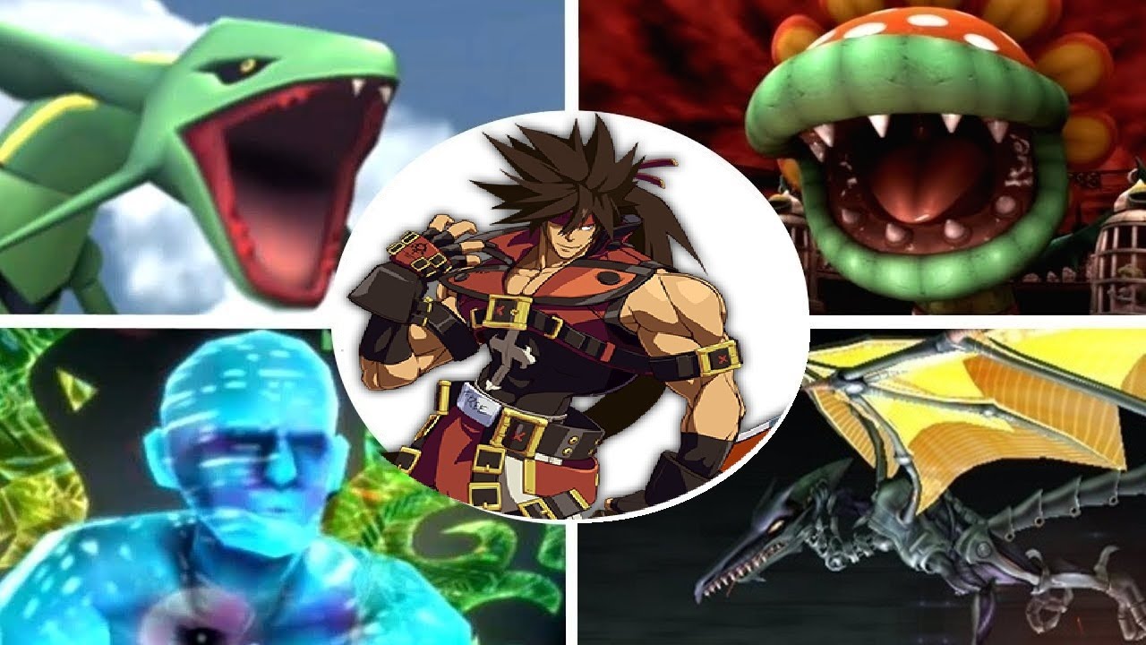 Sol Badguy vs All Bosses (Super Smash Rex)
