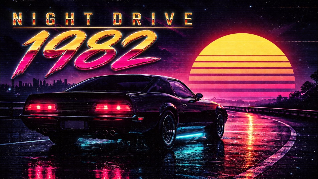 Dark Outrun Synthwave | Night Drive 1982