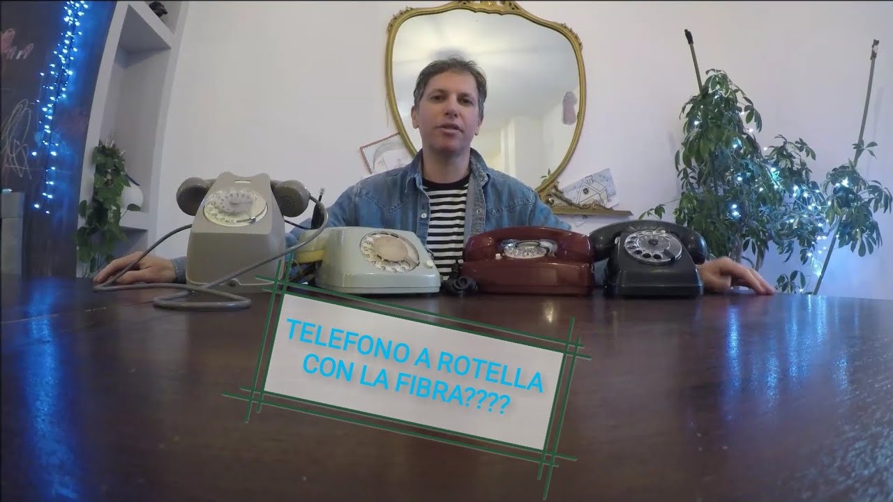 IO SONO VINTAGE - collegare telefono vintage a rotella alla linea fibra