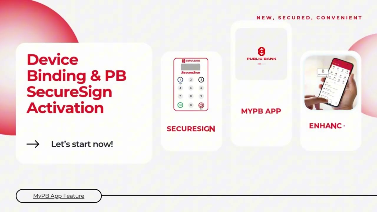 MyPB App Guide - Device Binding (SecureSign Token User)
