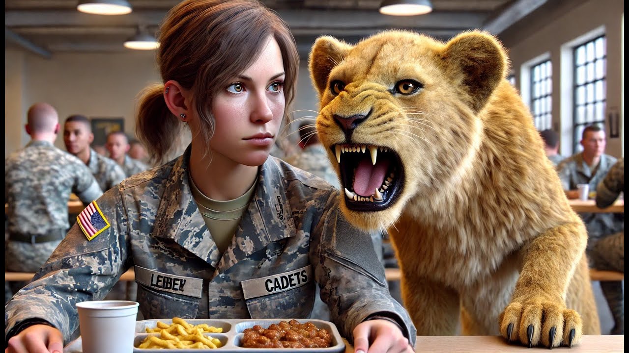 Predator Cubs Stole From Cadets—But Stopped When the Human Cleared Her Throat!