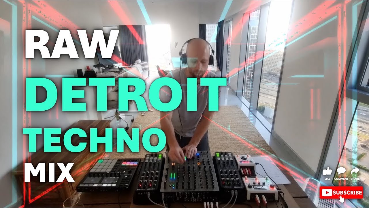 Raw Detroit Techno Mix (Xone 96, Eventide H90)