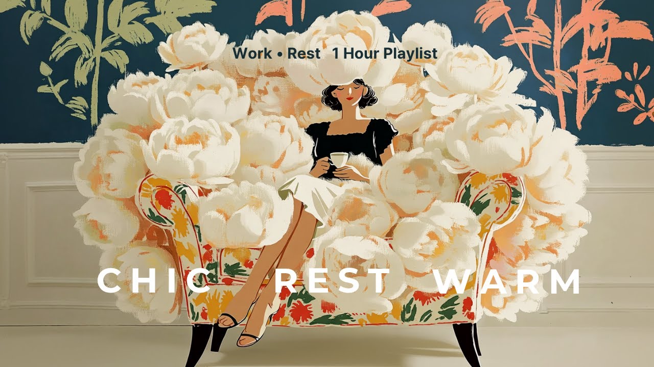 Work • Rest • Warm (1H) | Chic Groove Pop | Время, текущее без помех