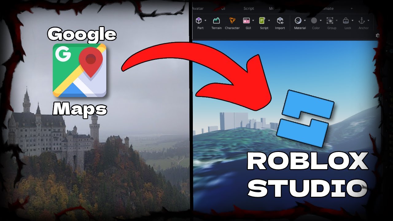 How to Import Google Maps into Roblox Studio!