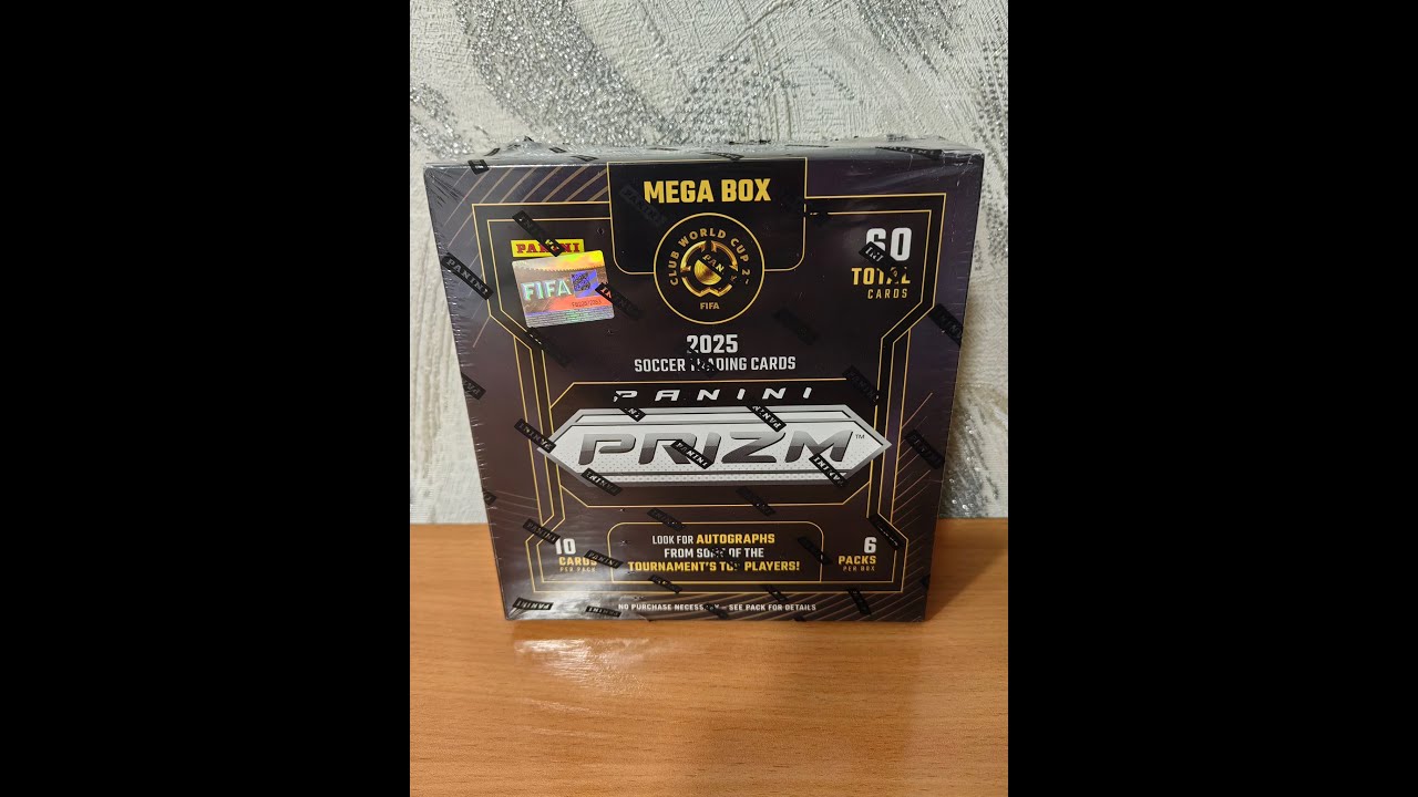 2025 Panini Prizm FIFA Club World Cup Soccer Mega Box
