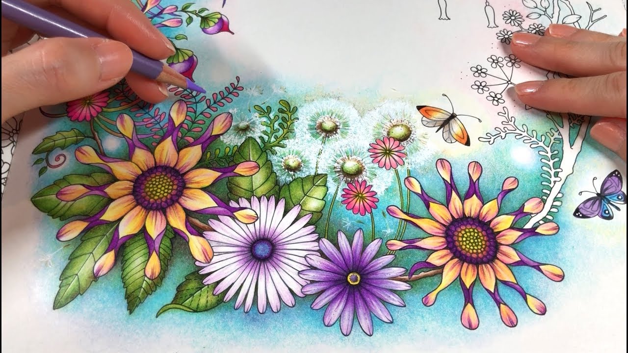 WORLD OF FLOWERS - Part 1 | Flowers Coloring