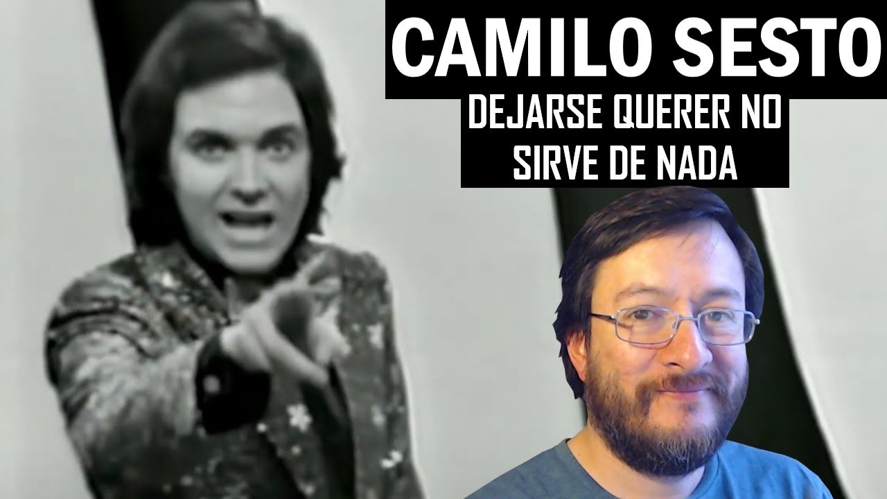 Camilo Sesto | Dejarse Querer No Sirve de Nada | REACCIÓN (reaction)