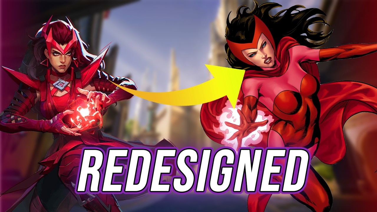 What if Marvel Rivals Scarlet Witch was Lore Accurate? | Fan Rework