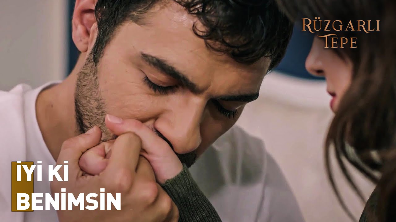 Halil Karısını Öpmelere Doyamadı 🥰 |  Rüzgarlı Tepe Dizisi