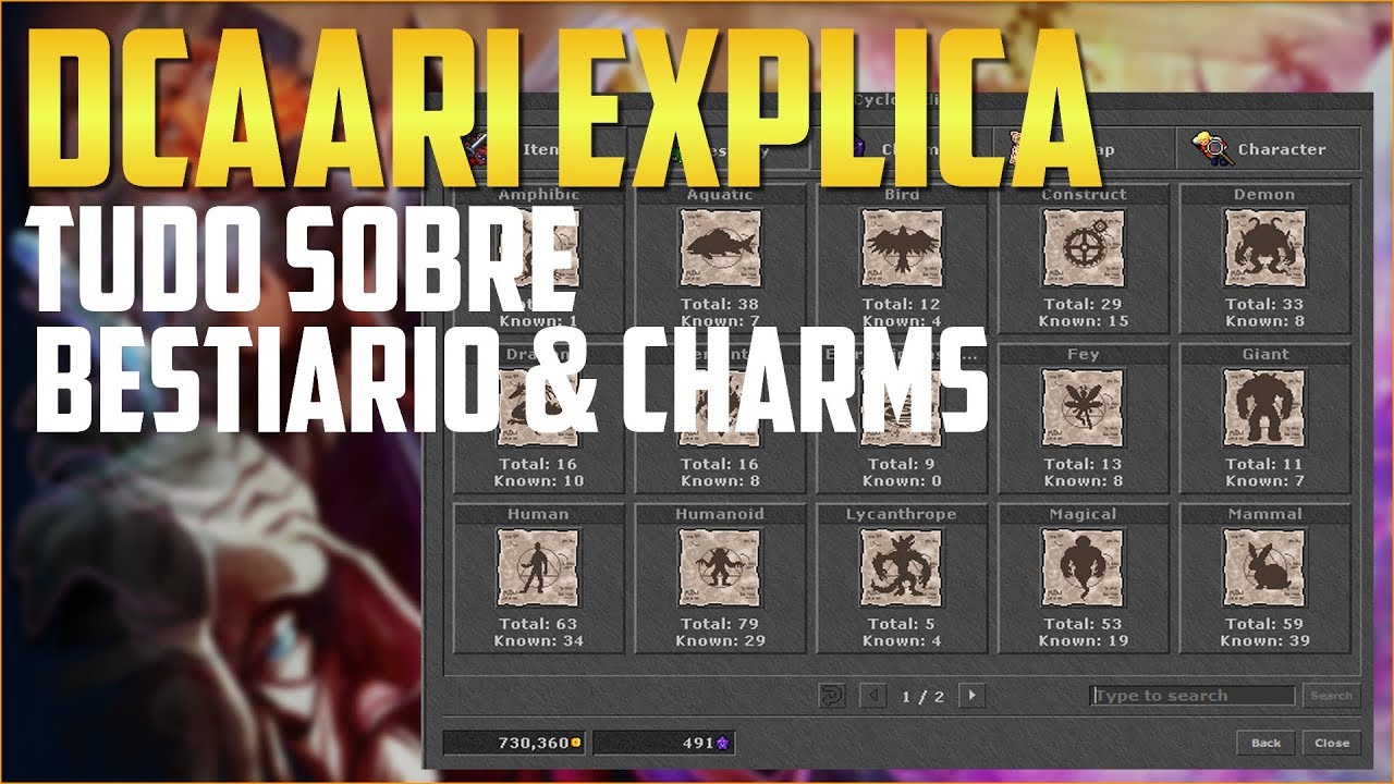 DCAARI EXPLICA : TUDO SOBRE BESTIARIO & CHARMS