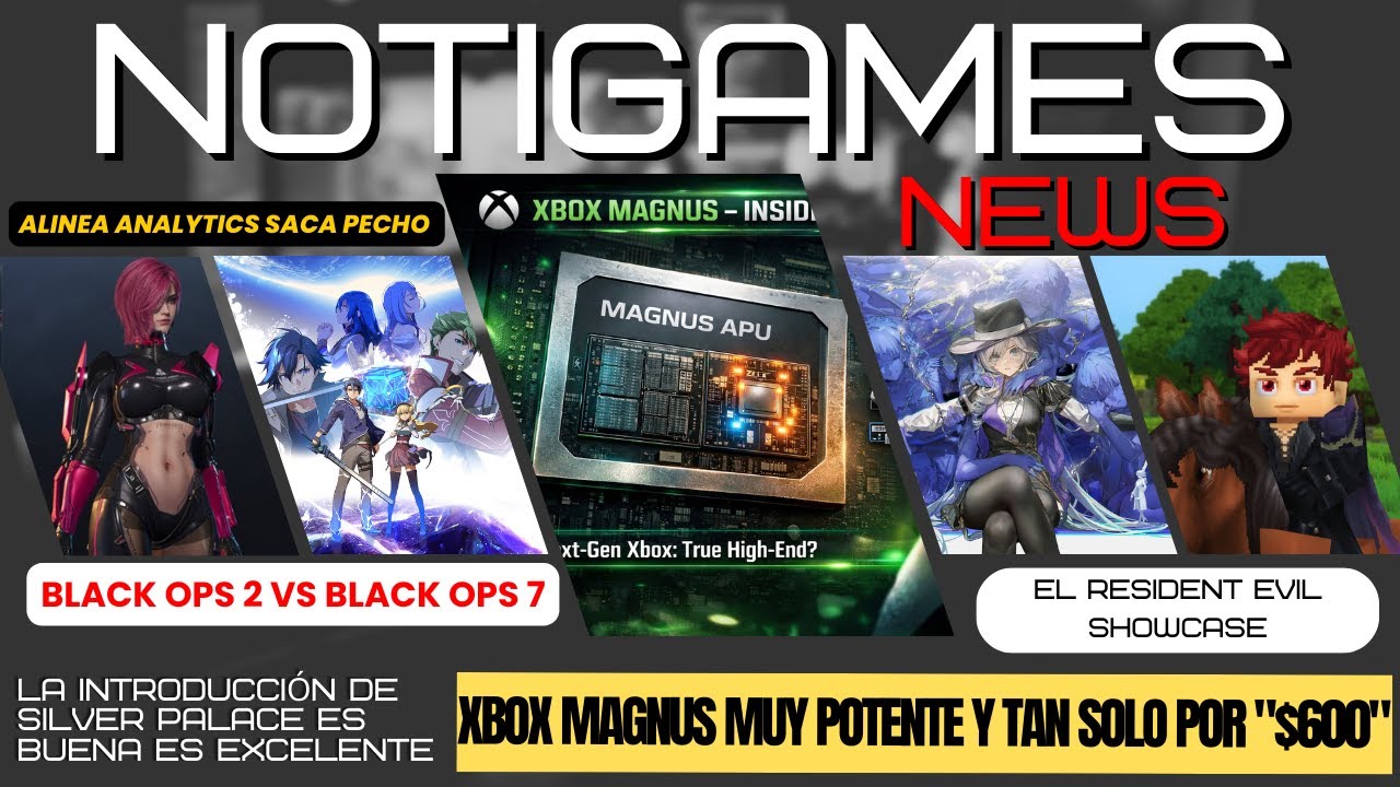 XBOX MAGNUS MUY POTENTE Y TAN SOLO POR "$600" | RESIDENT EVIL SHOWCASE | HYTALE EL MINECRAFT KILLER