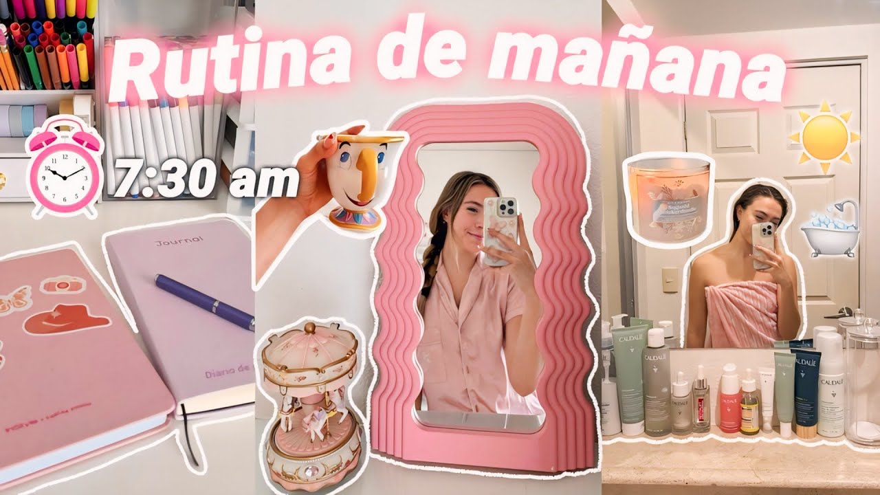 MI RUTINA DE MAÑANA 2024☁️💐🎧- Evelyn Rangel