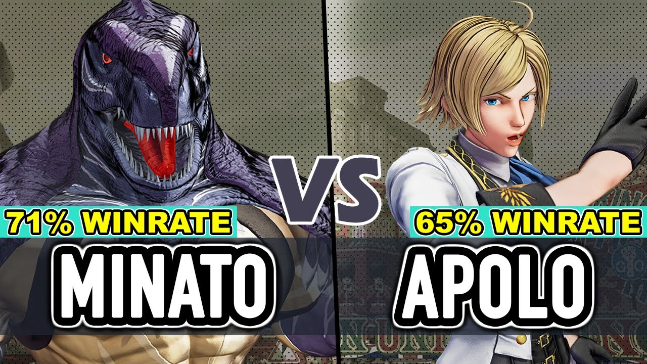 KOF XV ▰ MINATO (Dinosaur/Antonov/Rock) vs APOLO (Elisabeth/Mature/Mai) ▰ The King of Fighters XV