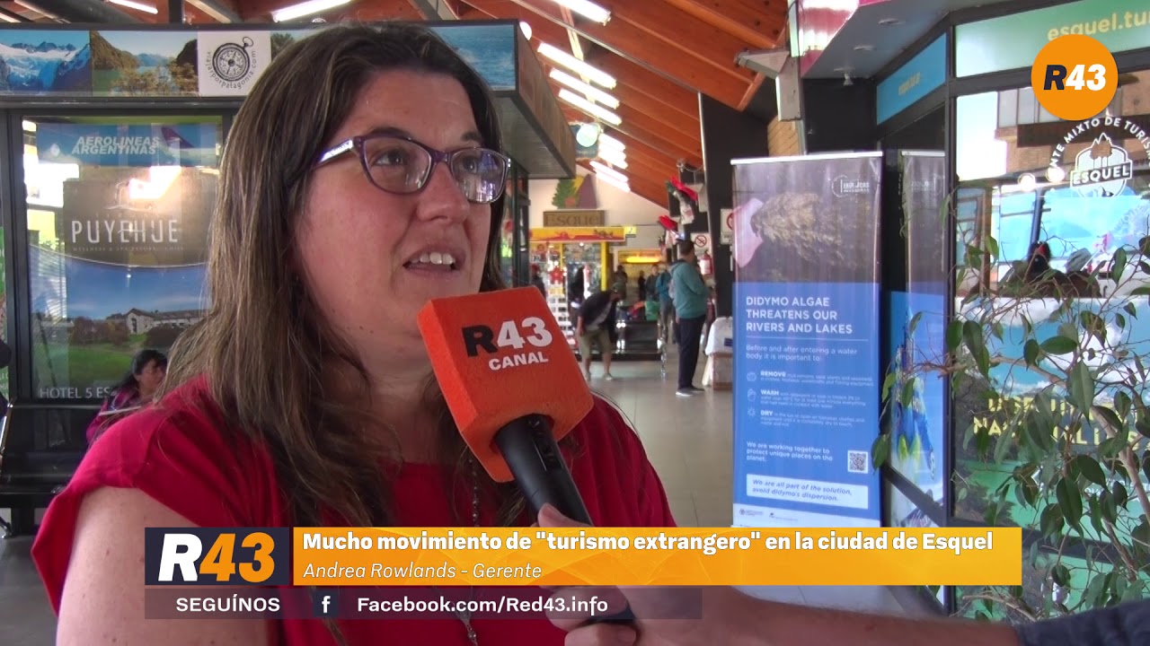 Turismo extranjero en la ciudad de Esquel