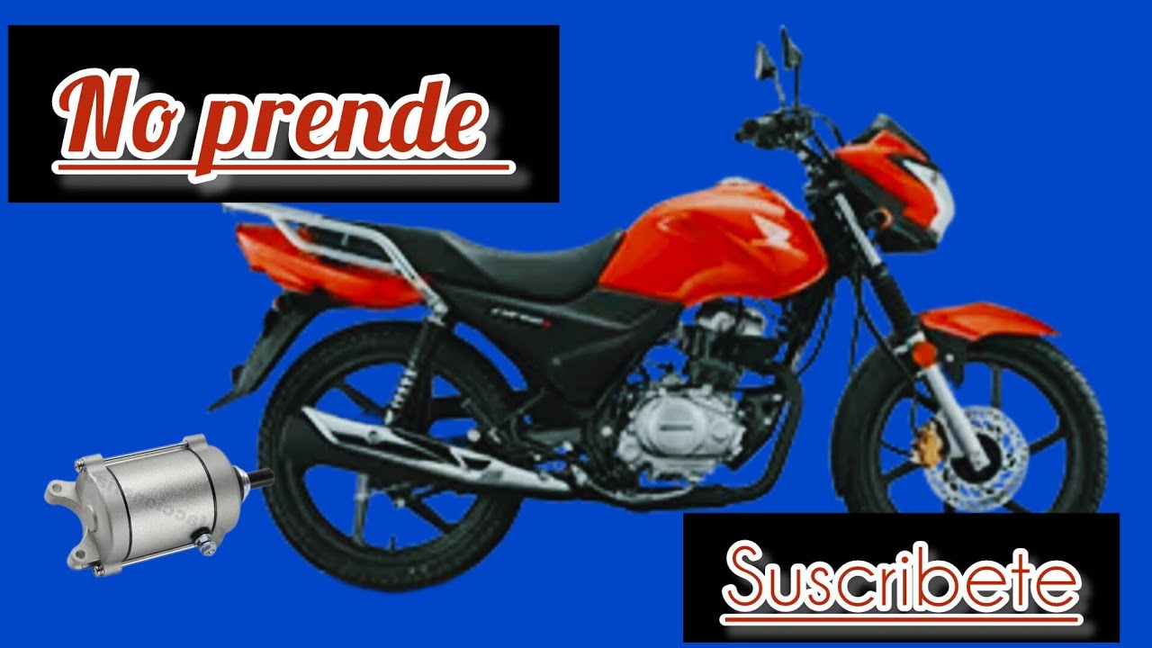 Porque mi moto honda cargo 150 no prende de botón 