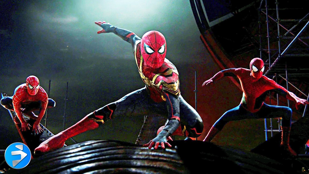 3 Spider-Men vs Electro, Lizard, Sandman | SPIDER-MAN: NO WAY HOME