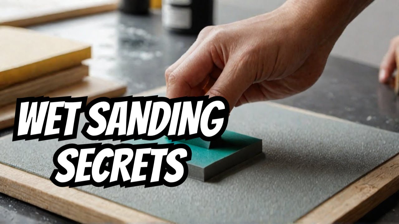 142|💦Wet Sanding Resin: A step by step tutorial. 