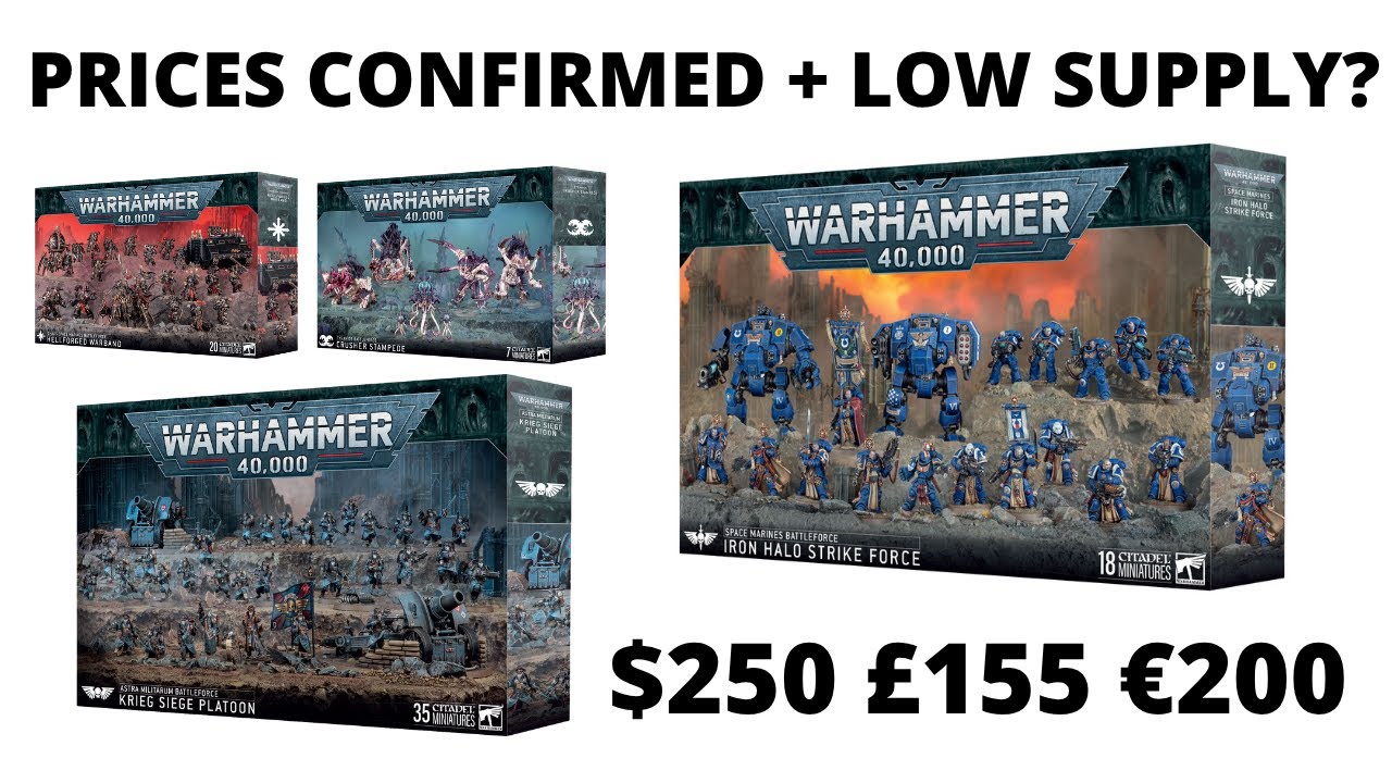 40K Christmas Battleforces - Prices Confirmed, Low Supply + Options to Buy