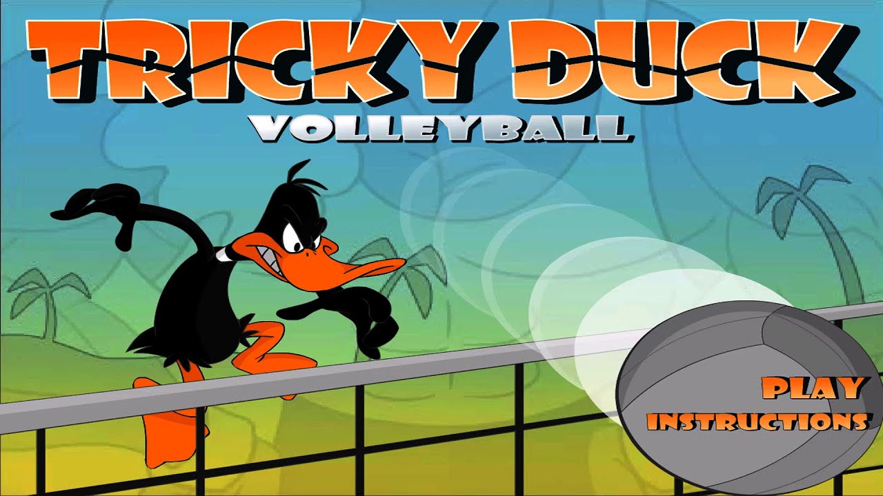 Daffy Duck Tricky Duck Volleyball