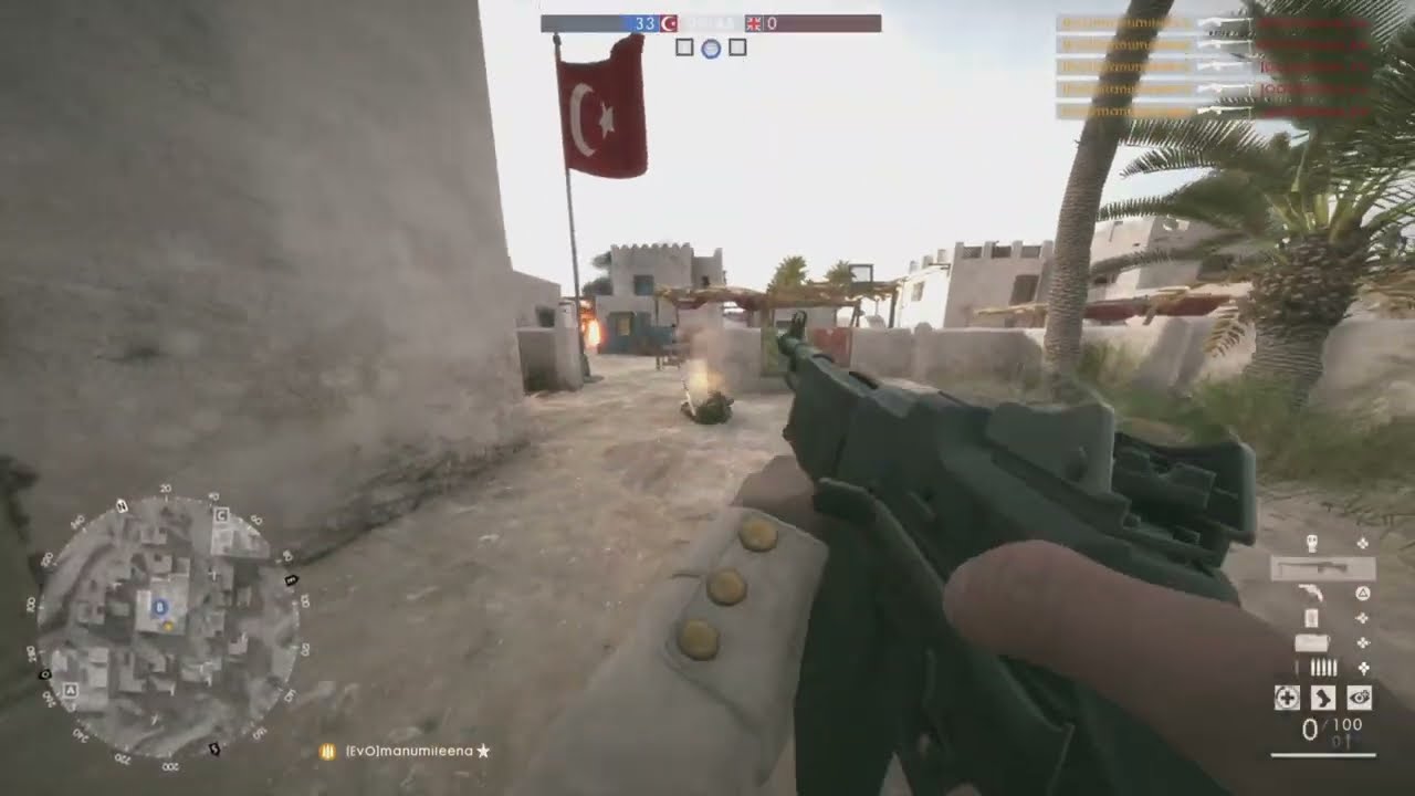 BF1 BFLAG VS MISHAL KW (CL0WN)