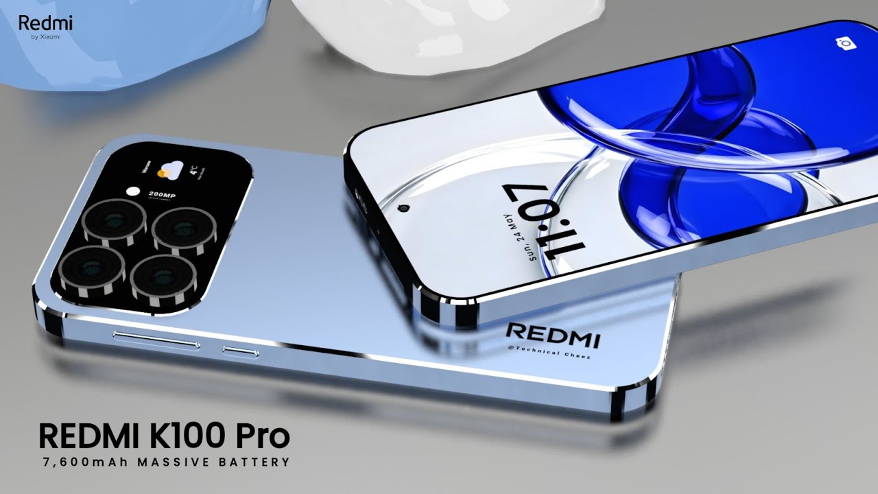 Redmi K100 Pro - 7,600mAh Battery | Dimensity 9500 | 200MP Camera | IP69K | 5G | Redmi K100
