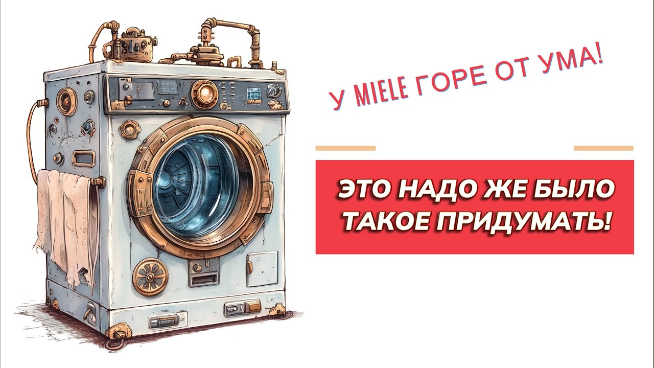 Miele, зачем вы эту ерунду придумали? Слов нет, одни выражения!