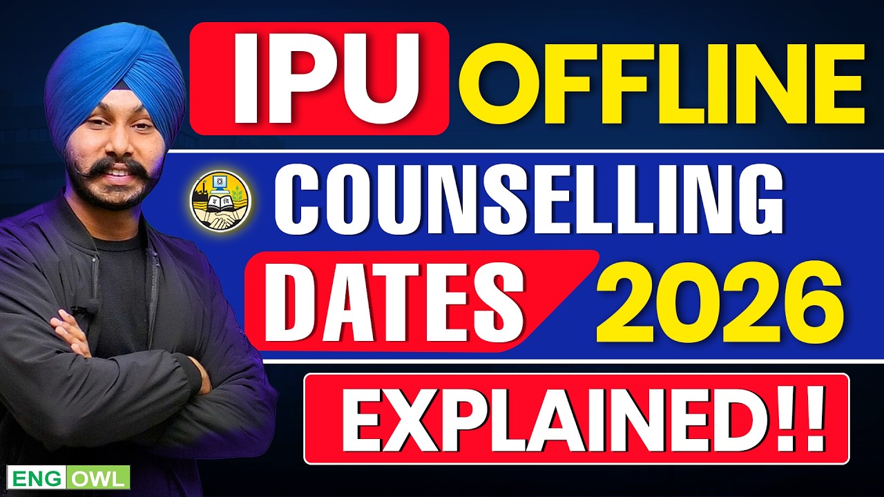 IP University Offline Counselling Schedule Explained | Must watch | IPU Admission 2026