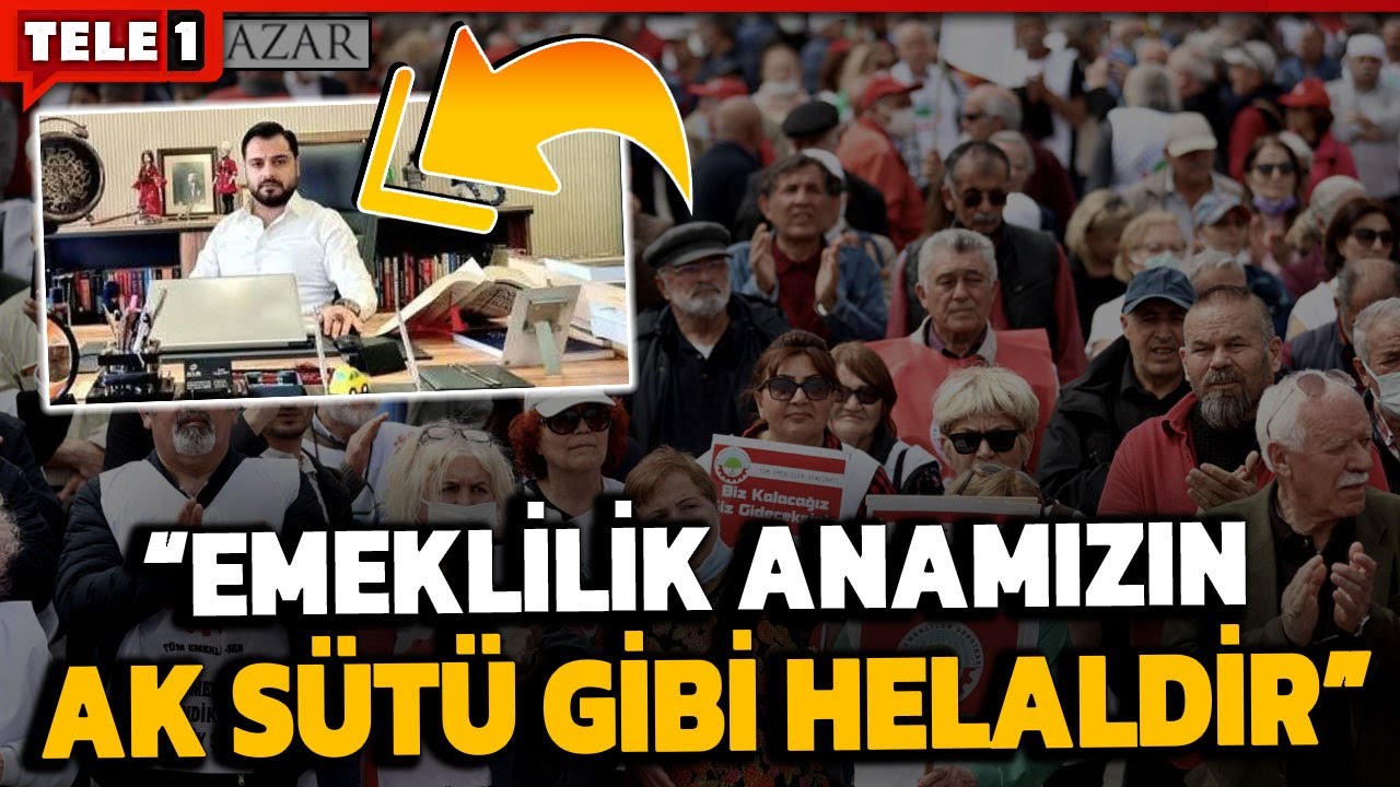 Emeklilere 'yasal hırsız' demişti... O avukata meydandan sert tepki gösterdiler