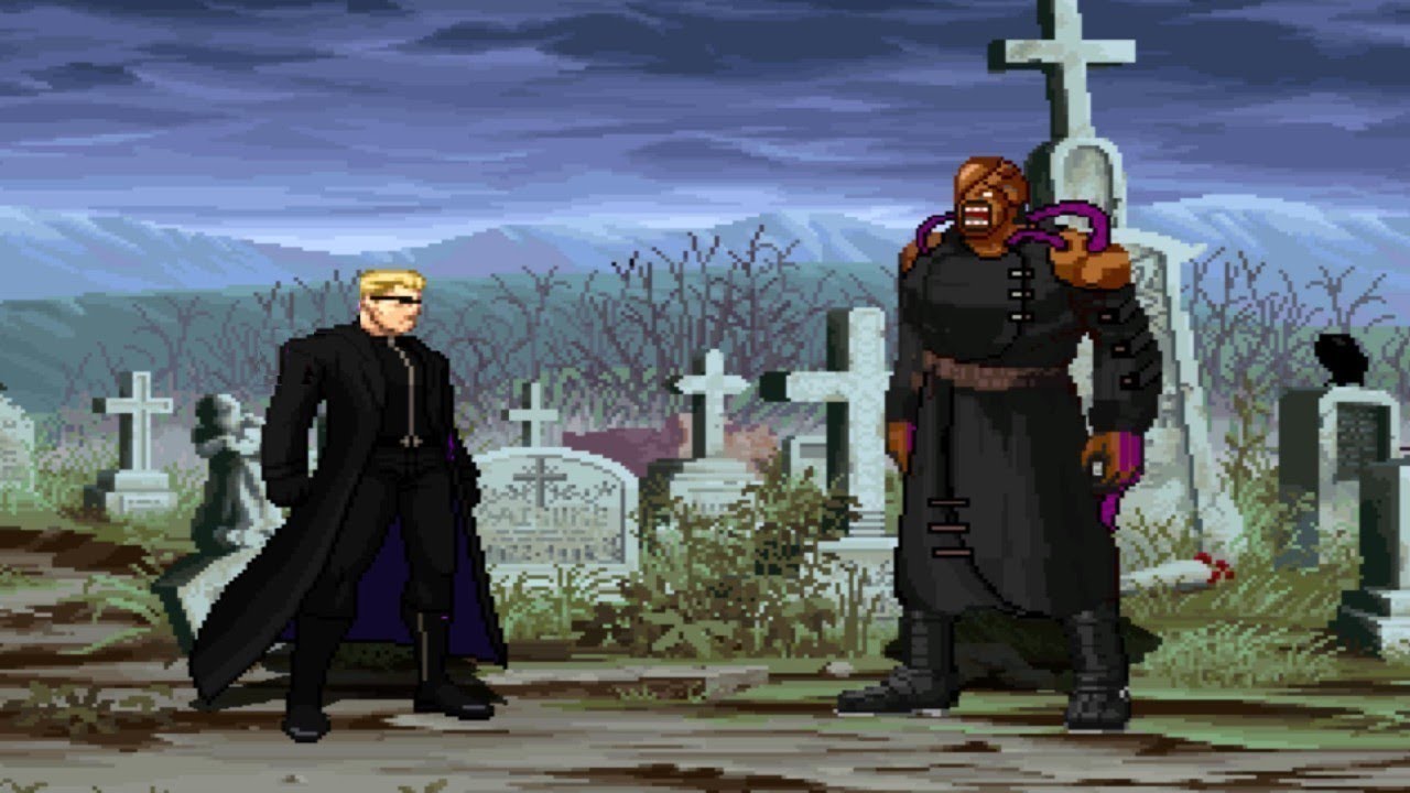 ALBERT WESKER vs NEMESIS - Final Boss Fight😈 Resident Evil Mugen Villains Tribute 2024