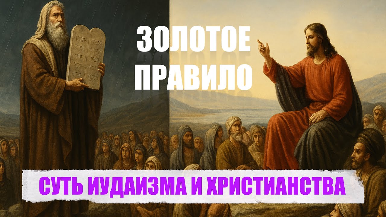 СУТЬ ИУДАИЗМА И ХРИСТИАНСТВА... ЗОЛОТОЕ ПРАВИЛО...