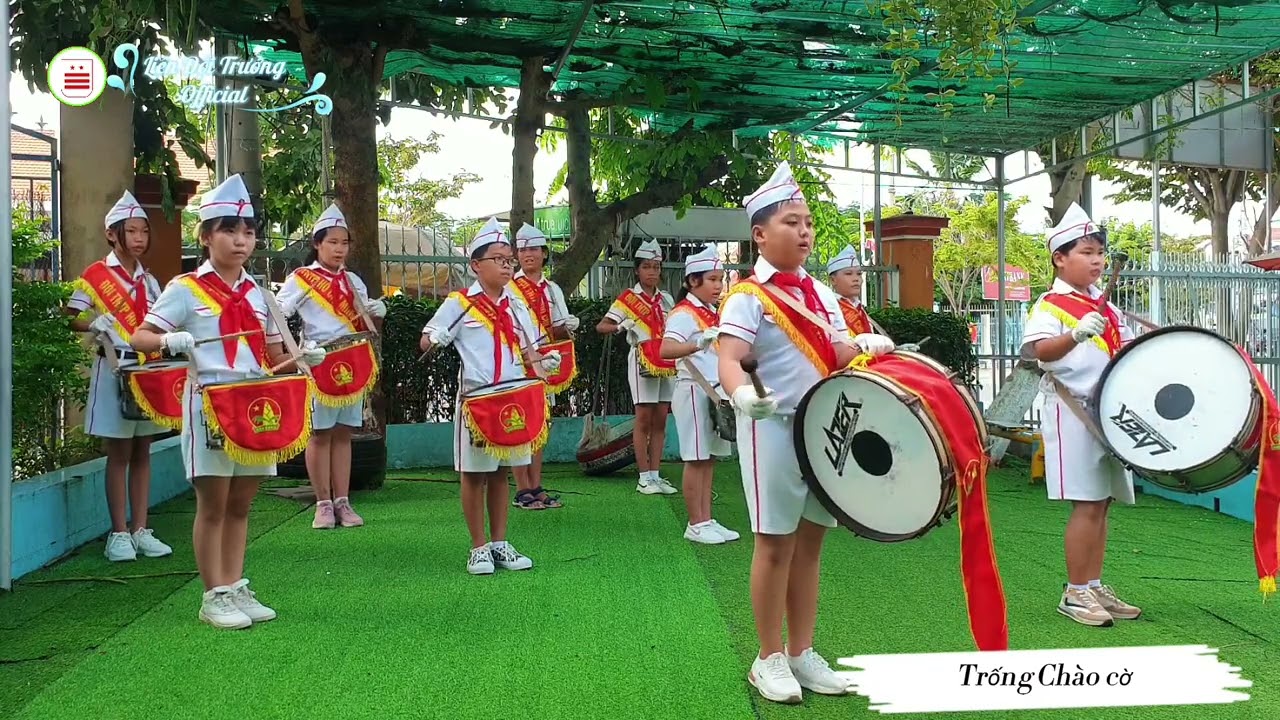 03 Bài trống: Chào cờ - Quốc ca - Đội ca - Liên Đội Trưởng Official