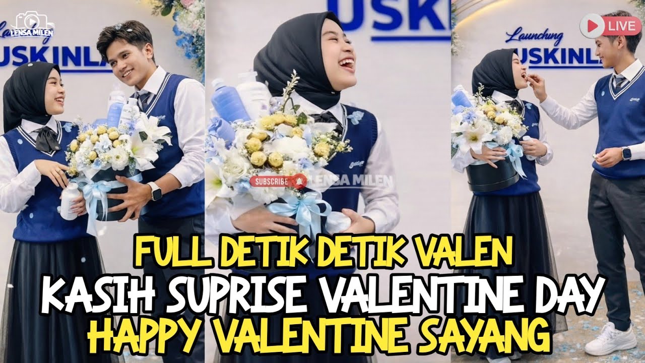 DETIK-DETIK VALEN SUPRISE MILA DI HARI VALENTINE DAY ❗ 