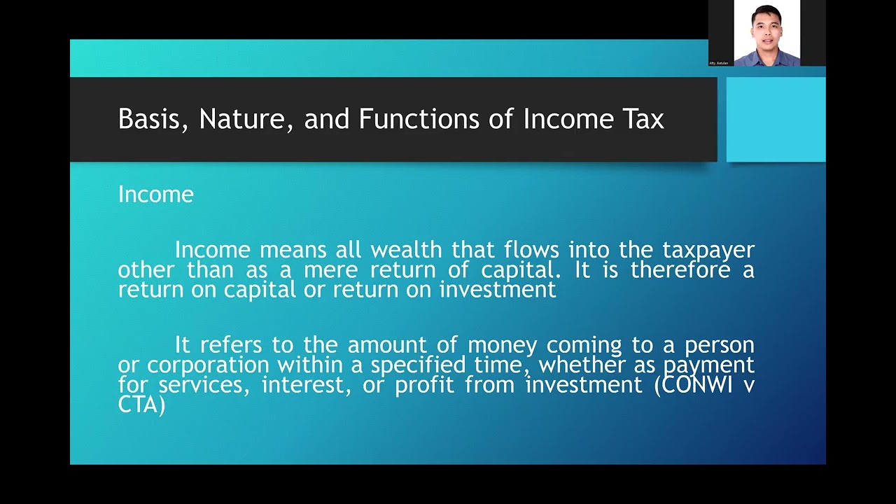 Income Taxation Part 1