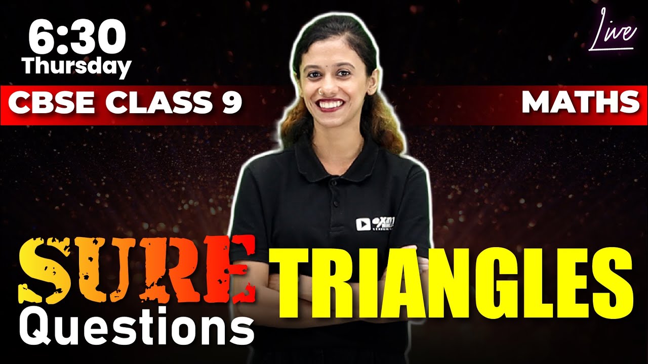 Математика 9 класса CBSE | Важные вопросы + Menti | Треугольники | Глава 7 | Победитель экзамена