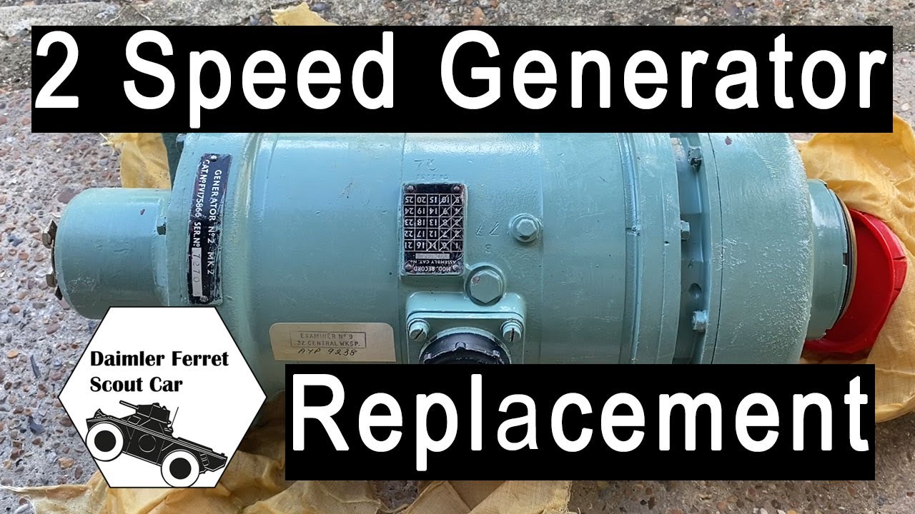 2 Speed Generator Removal and Replacement on the Daimler Ferret