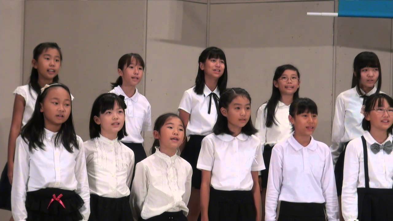 名古屋市立猪高小学校　遠い日の歌　バッヘルベルの「カノン」による　作詞：岩沢千早　作曲：橋本裕路