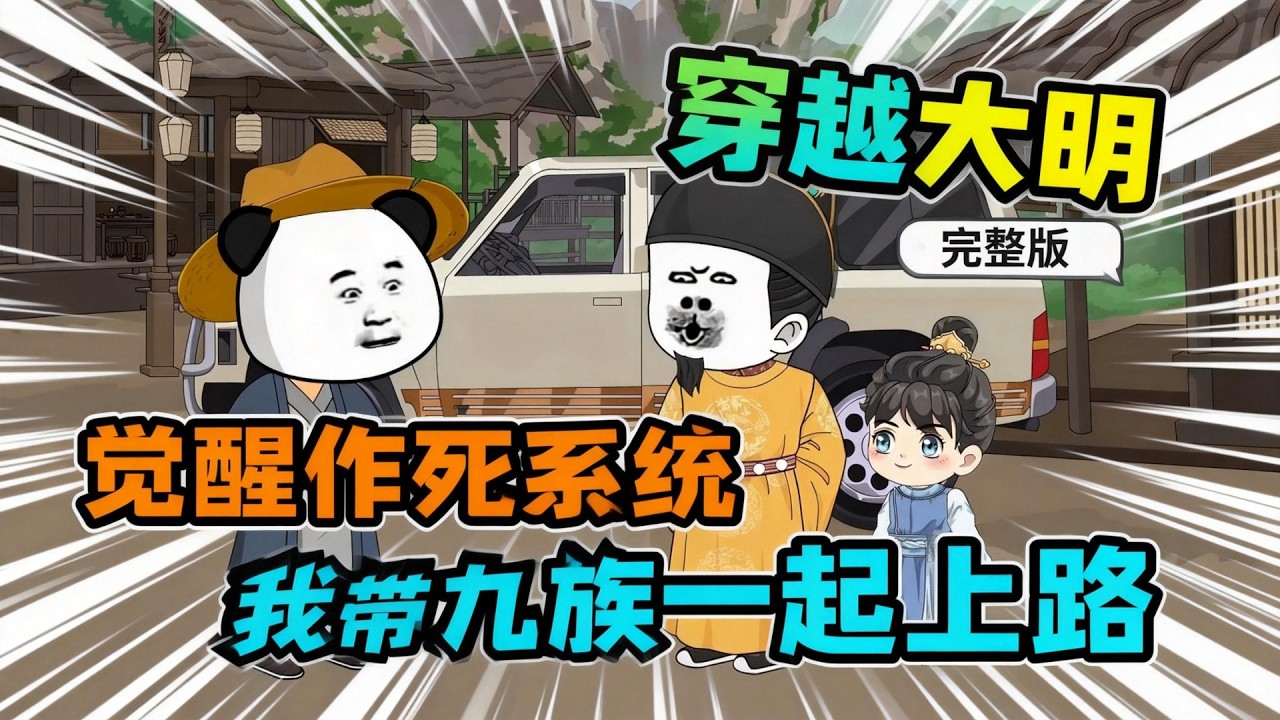 【一口气看完】虾仁穿越大明并获得最强作死系统，只要被朱元璋处死就能获得一亿美元并回到现实世界……#夜一漫谈 #被夺家产后，我带九族一起上路