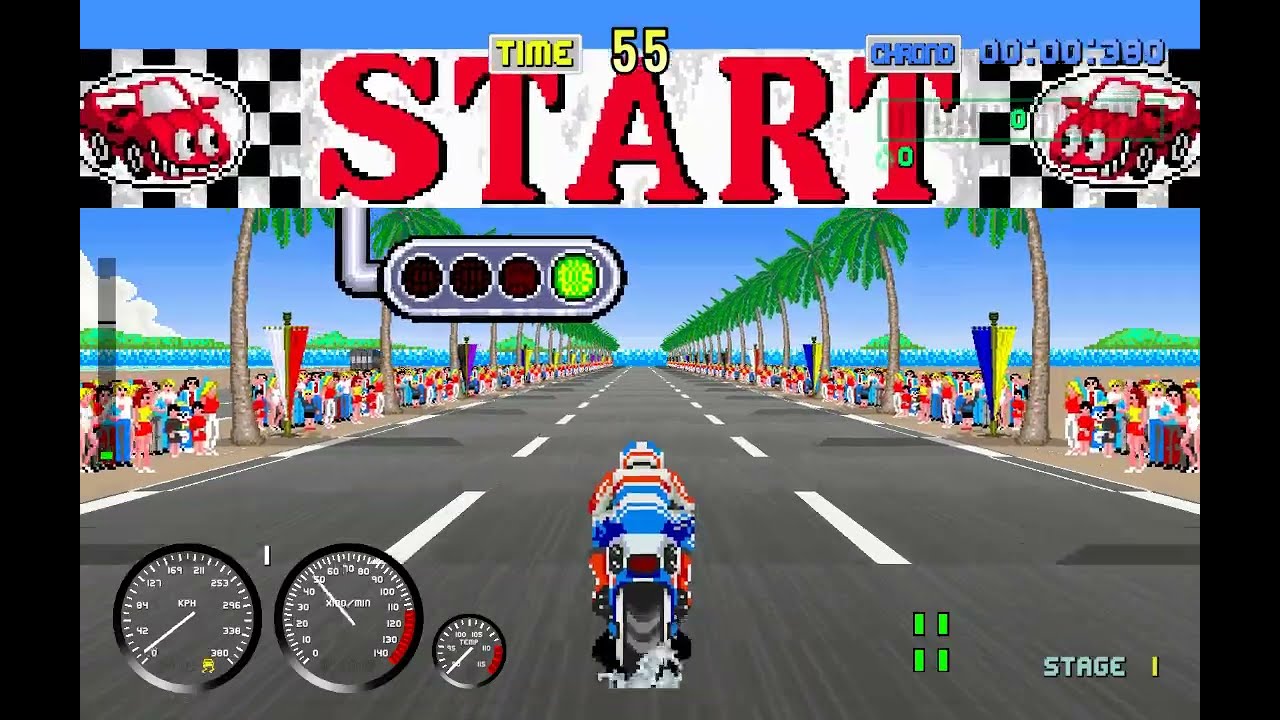 The best sega racer ever? Turbo outrun reimagined fan game part 2