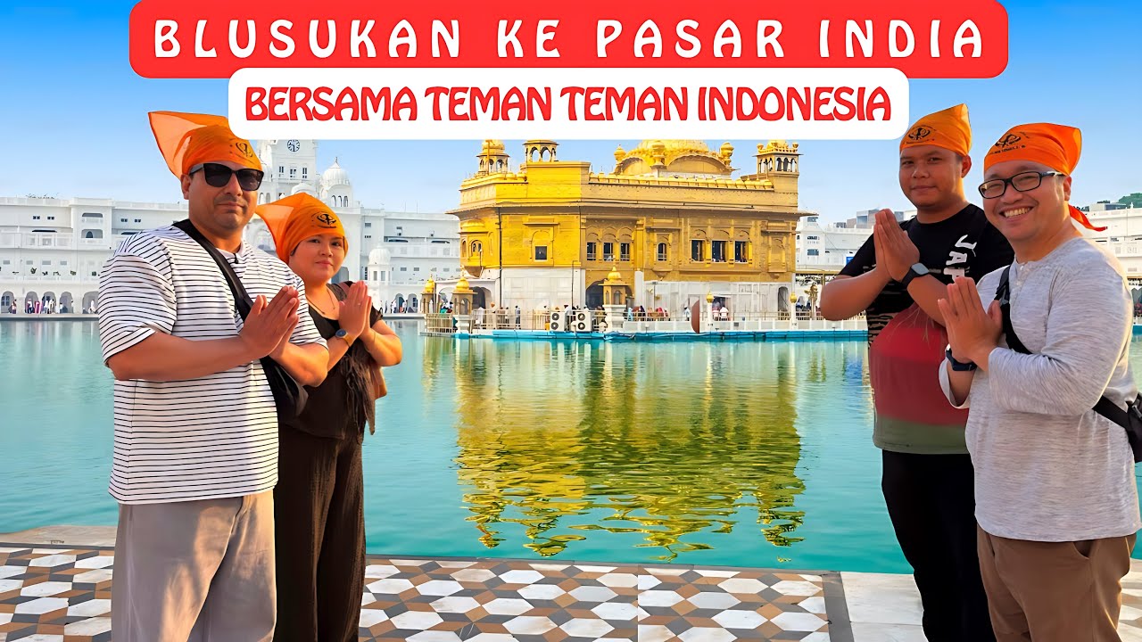 Blusukan Ke Pasar India Bersama Teman Teman Indonesia‼️Kalap Borong Baju India‼️