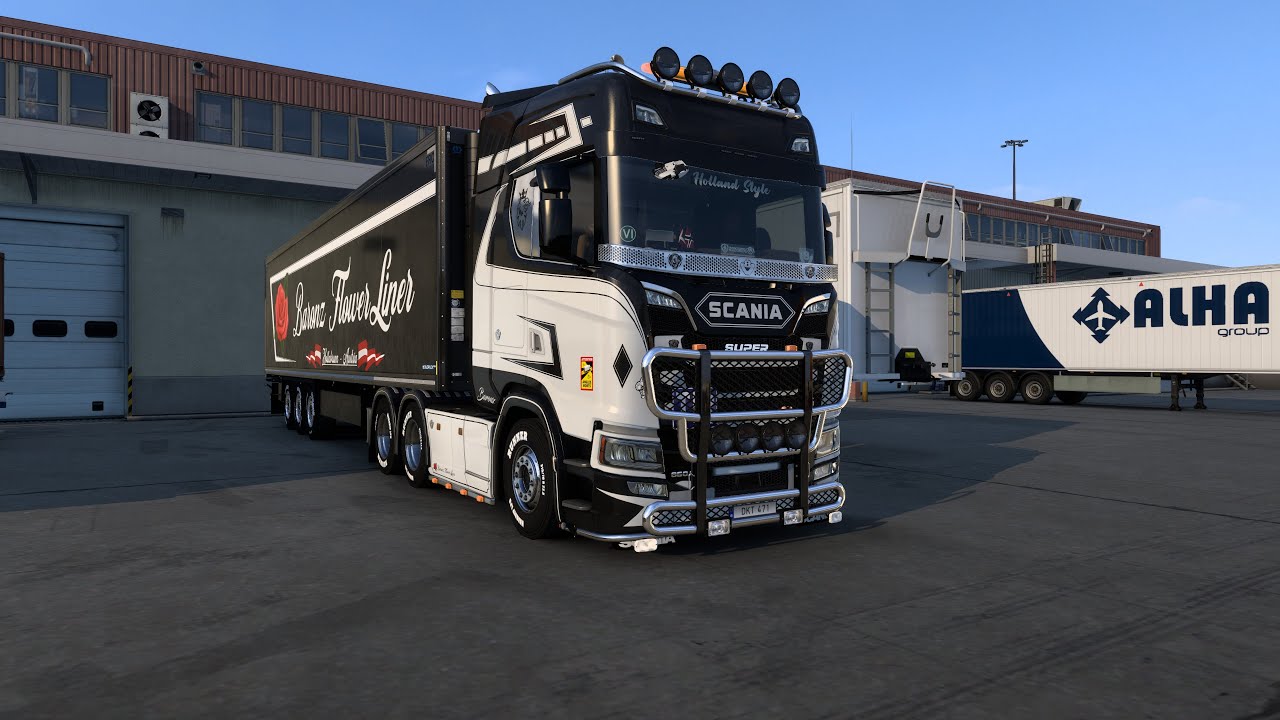 Open-Pipe Scania S650 in Italy | Euro Truck Simulator 2