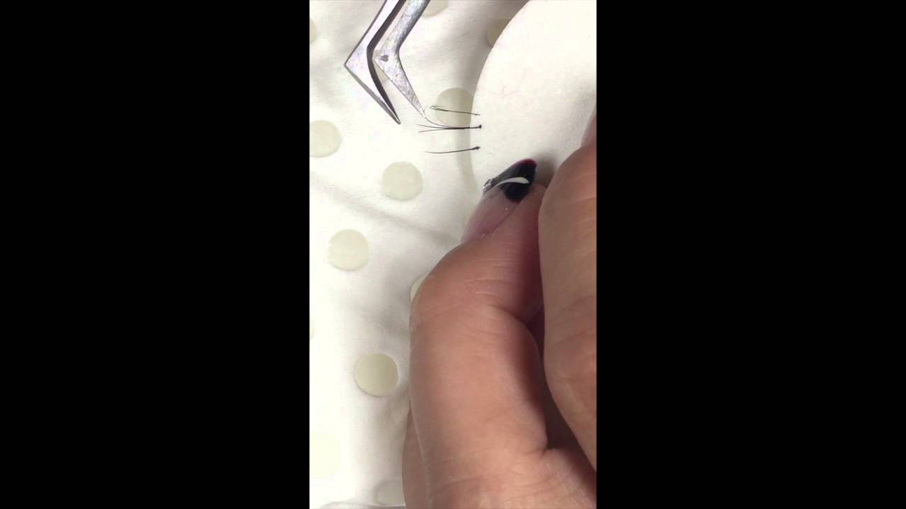 Capping and Stacking Eyelash Extensions