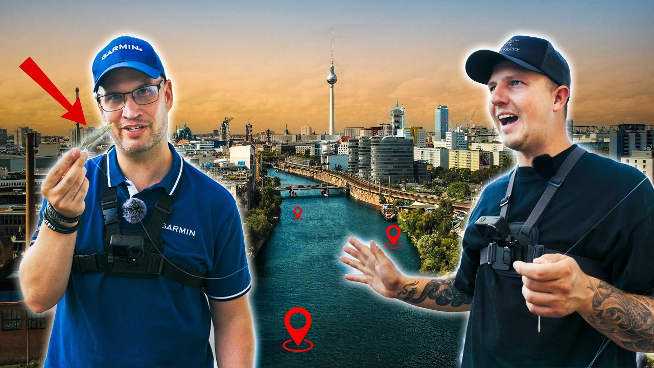 Angelinfluencer zeigt mir ALLES - auf Barsch, mitten in Berlin 🎣📍🏙️